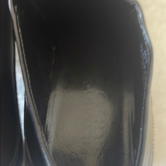 Elegant Black Women's Heeled Loafers Franco sarto - Picture 4 of 8